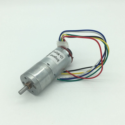 JGA25-371 Dc 12 Volt Motors With Encoder Motor And Gear Motor 