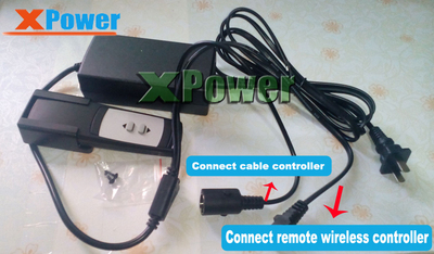 Remote wireless controller for 24v electric linear actuator