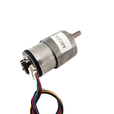 JGB37-520B 12 Volt Geared Motor 12-1600rpm With Encoder Disk 