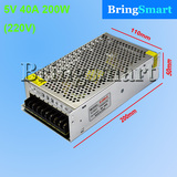 5V 40A 200W 220V Switching Power Supply