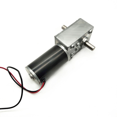 XPA58SW31ZYS 7-470rpm Double Shaft Worm Geared Motor 6-24V Reversible Motor